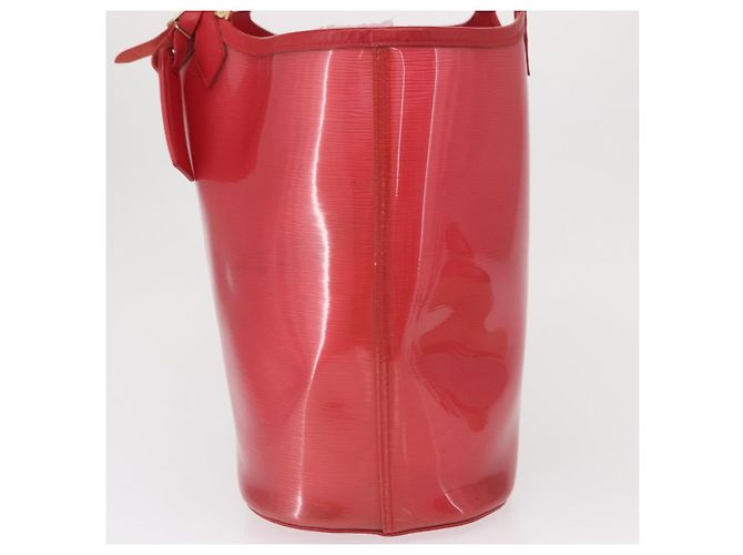 Louis Vuitton Plage Lagoon Bay Vinyl Epi Leather GM Rosso - vista 3