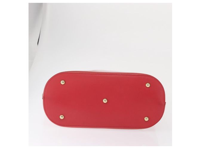 Louis Vuitton Plage Lagoon Bay Vinyl Epi Leather GM Rosso - vista 5