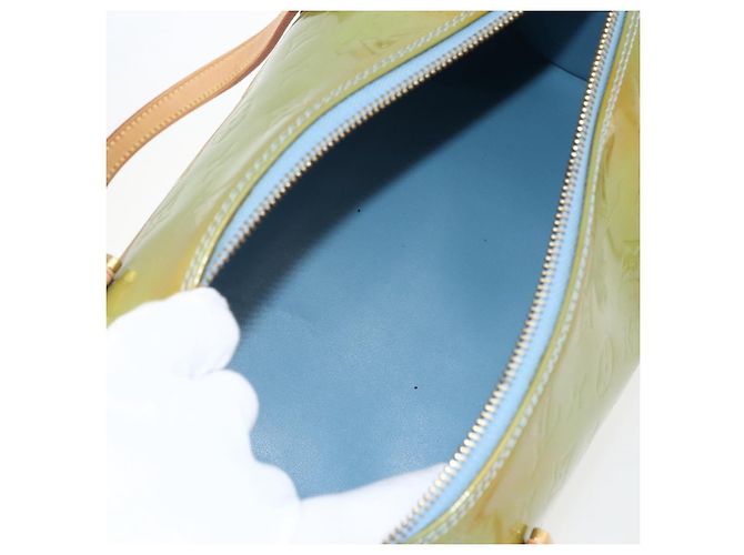 Borsa a mano Bedford Louis Vuitton Monogram Vernis MM Verde - vista 5