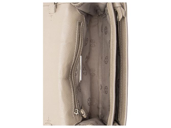Borsa a tracolla in pelle Britten Combo di Tory Burch Grigio - vista 6