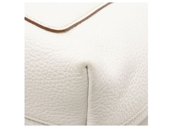 Mini tote Prada Vitello Diano con bolsillo Blanco - vista 10