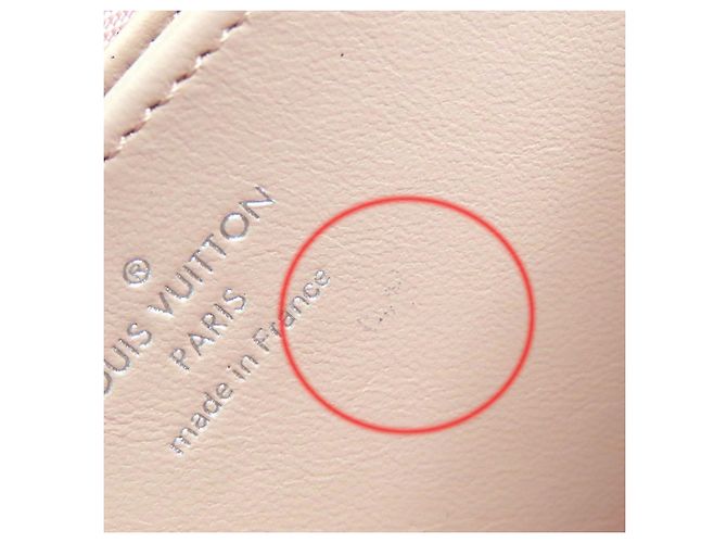 Portafoglio Zippy Mahina Monogram Louis Vuitton Rosa - vista 10