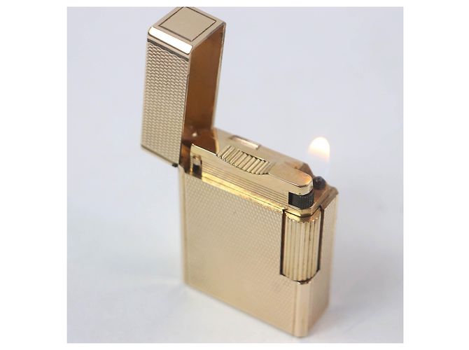 Autre Marque Dupont Line 1 Lighter Golden - view 4