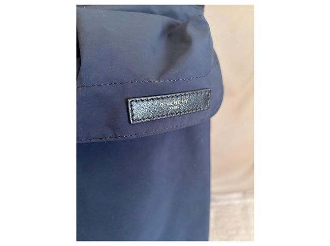 Zaino in Nylon Givenchy Blu Scuro - vista 3