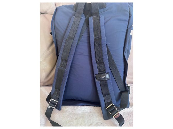 Zaino in Nylon Givenchy Blu Scuro - vista 6