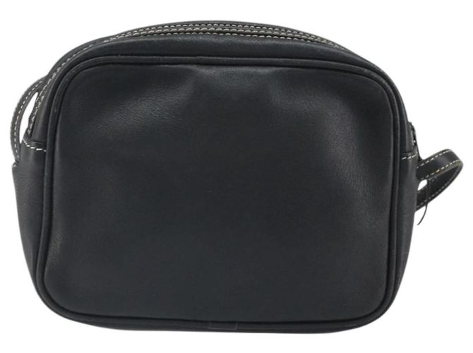 Borsa a tracolla Christian Dior CD in pelle Blu navy - vista 2