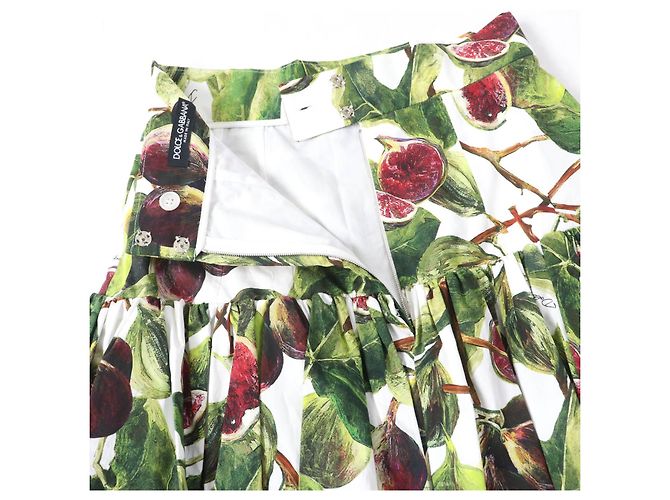 Dolce & Gabbana Falda de algodón F4BCRT Dolce&Gabbana Multicolor - vista 5
