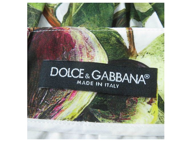Dolce & Gabbana Falda de algodón F4BCRT Dolce&Gabbana Multicolor - vista 6