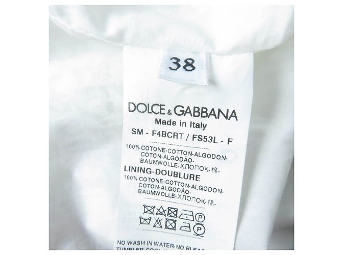 Dolce & Gabbana Falda de algodón F4BCRT Dolce&Gabbana Multicolor - vista 7