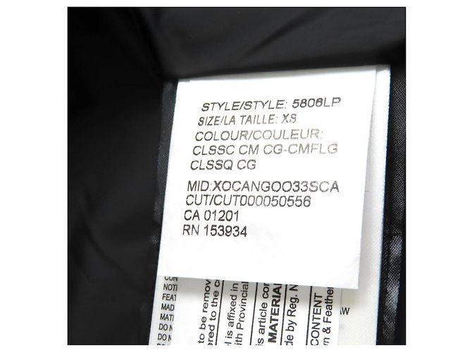 Autre Marque Parka in piuma Canada Goose Gabriola in poliestere e cotone Multicolore - vista 11