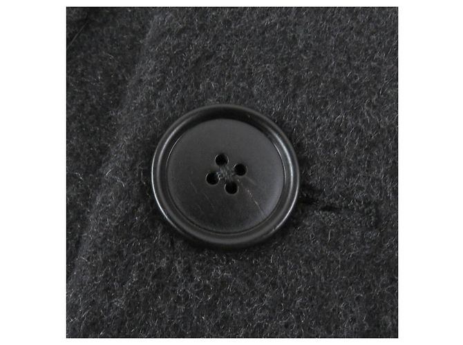 Abrigo de cachemira Chester de Hermès Gris Gris antracita - vista 5