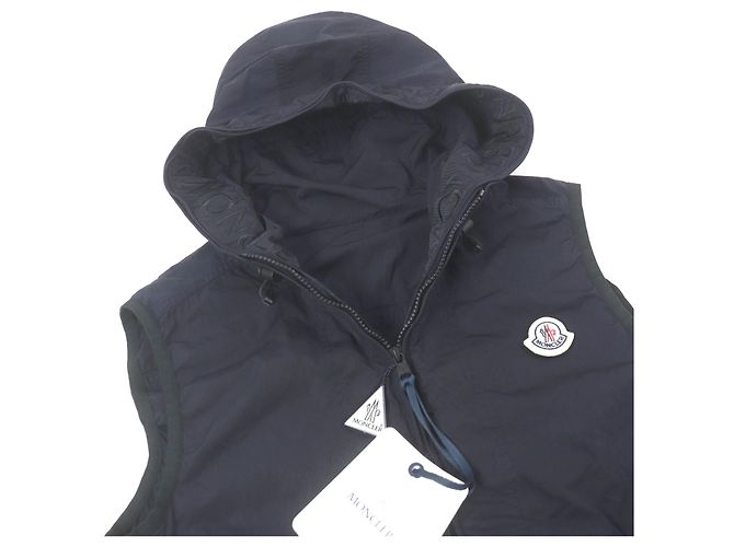 Moncler TOUQUES GIUBBOTTO Nylonjacke Blau Marineblau - Ansicht 2