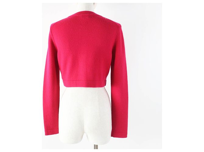 Timeless Cárdigan de cachemira Lucky Charm 22AW de Chanel Rosa - vista 4