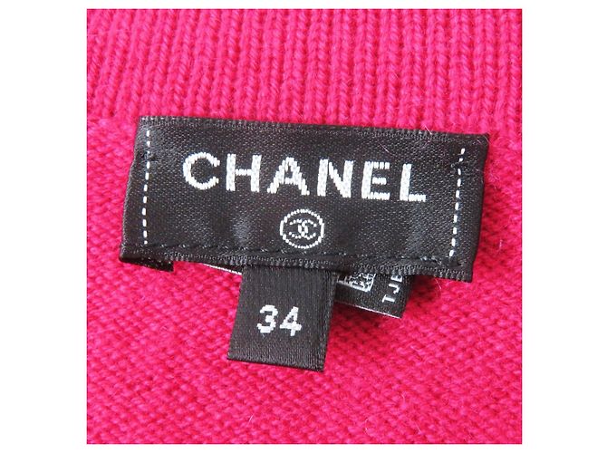 Timeless Cárdigan de cachemira Lucky Charm 22AW de Chanel Rosa - vista 9