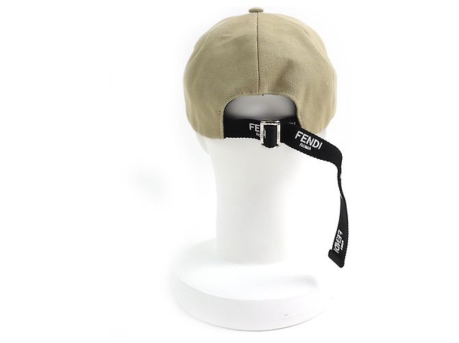 Gorra de béisbol de algodón con bordado floral de logo Fendi - vista 5