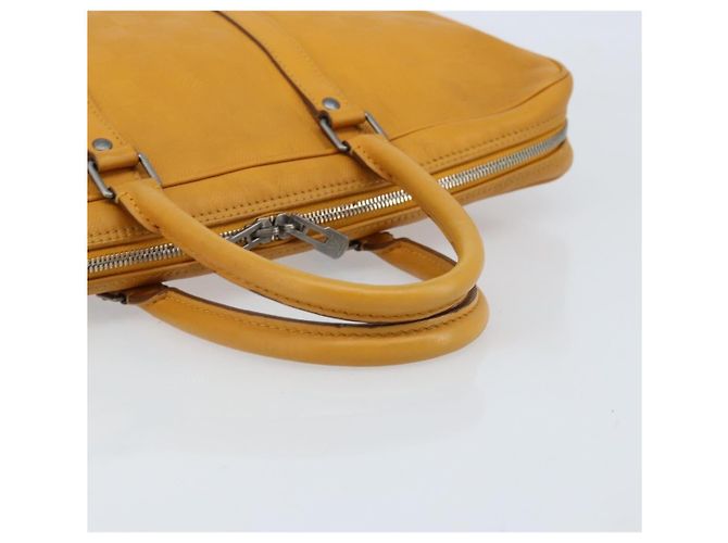 Louis Vuitton Porte-Documents Voyage Damier Infini Leather GM Giallo - vista 7