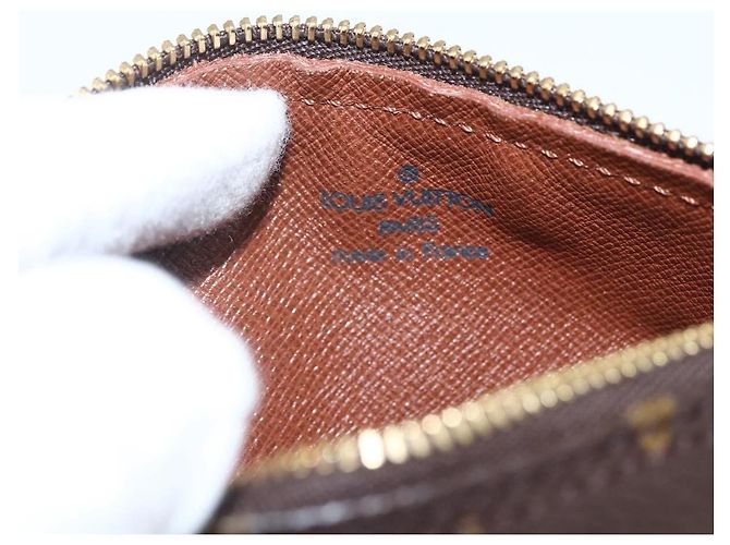 Pochette Papillon Mini in Tela Monogram Louis Vuitton Marrone - vista 6