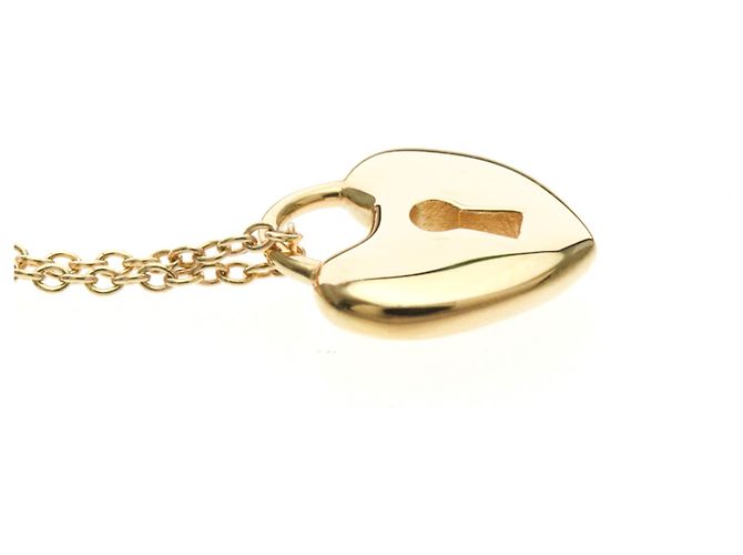 Tiffany & Co Collana Cuore con Chiusura Tiffany in Oro Rosa (18K) D'oro - vista 5