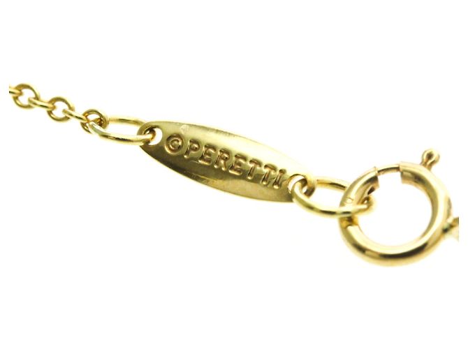 Tiffany & Co Collana con pendente a croce piccolo in oro giallo 18K Tiffany D'oro - vista 11