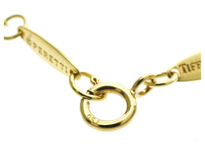 Tiffany & Co Collana con pendente a croce piccolo in oro giallo 18K Tiffany D'oro - vista 12