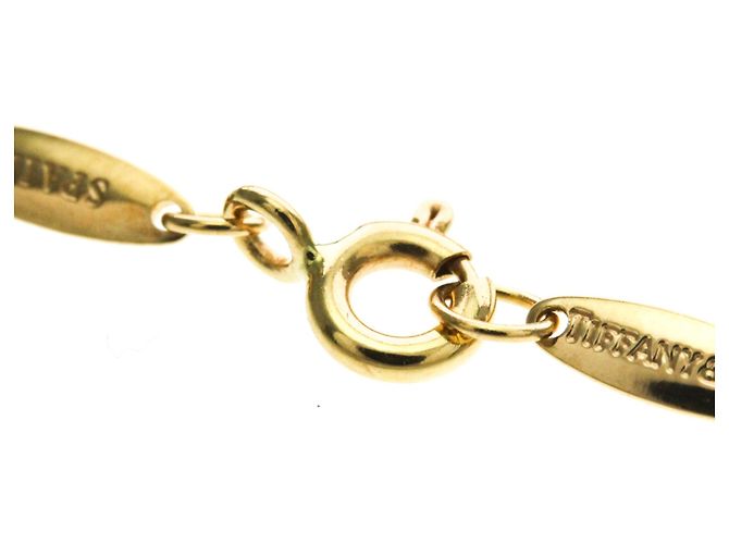 Tiffany & Co Colar Extra Mini Open Heart Tiffany em Ouro Rosa
 Dourado - vista 10