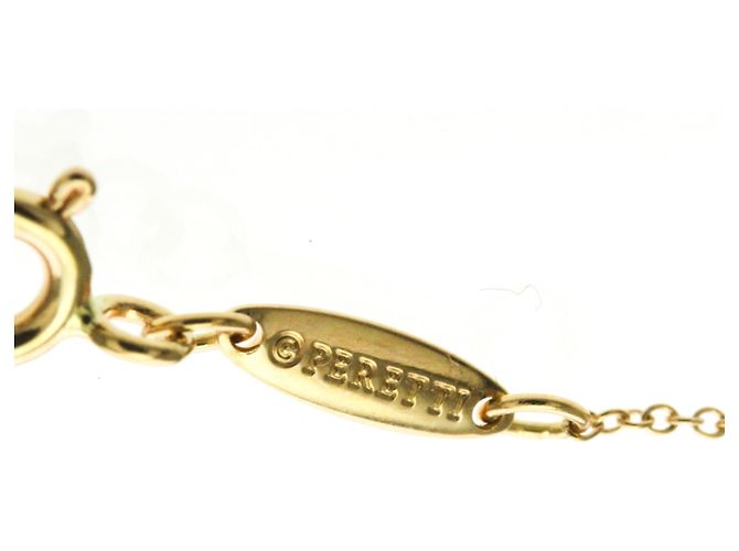 Tiffany & Co Colar Extra Mini Open Heart Tiffany em Ouro Rosa
 Dourado - vista 12