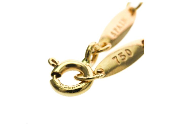 Tiffany & Co Colar Extra Mini Open Heart Tiffany em Ouro Rosa
 Dourado - vista 13