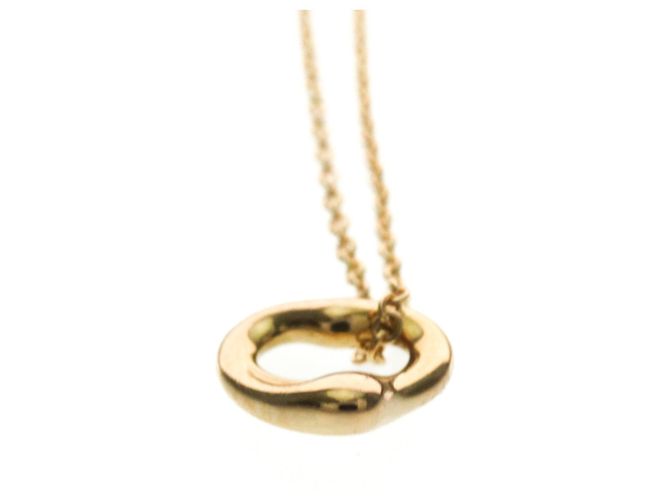 Tiffany & Co Colar Extra Mini Open Heart Tiffany em Ouro Rosa
 Dourado - vista 4