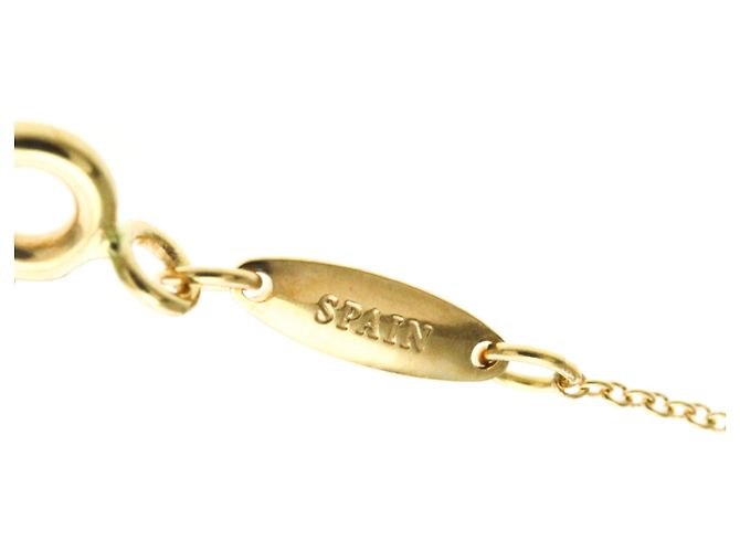 Tiffany & Co Colar Extra Mini Open Heart Tiffany em Ouro Rosa
 Dourado - vista 9