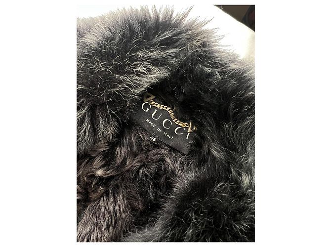 Marmont Chaqueta cruzada Gucci AW 1995 Negro - vista 11