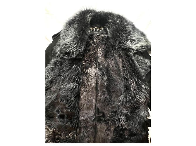 Marmont Chaqueta cruzada Gucci AW 1995 Negro - vista 12