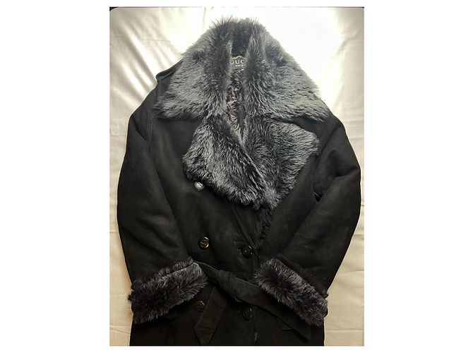 Marmont Chaqueta cruzada Gucci AW 1995 Negro - vista 3