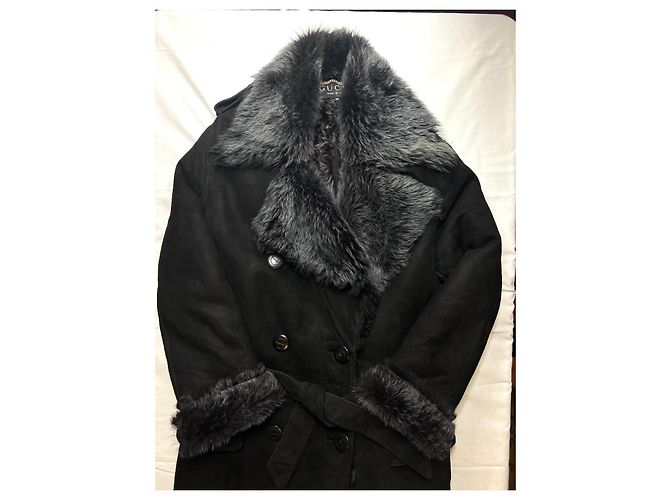 Marmont Chaqueta cruzada Gucci AW 1995 Negro - vista 4