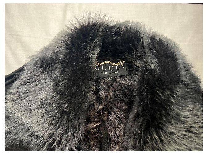 Marmont Chaqueta cruzada Gucci AW 1995 Negro - vista 5