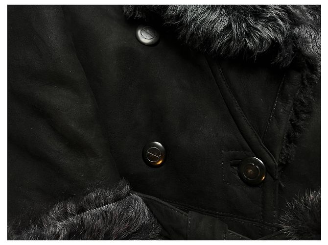 Marmont Chaqueta cruzada Gucci AW 1995 Negro - vista 7