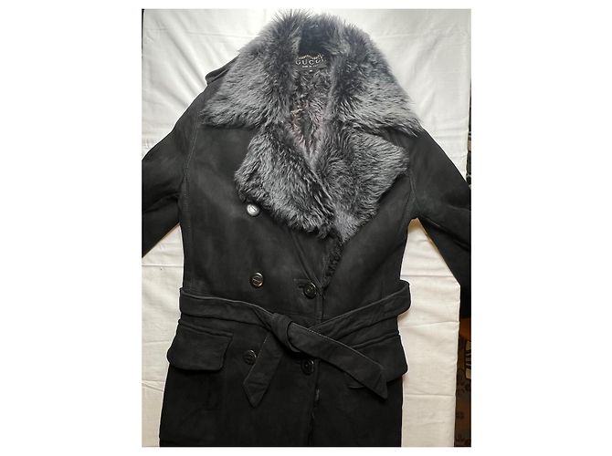 Marmont Chaqueta cruzada Gucci AW 1995 Negro - vista 9