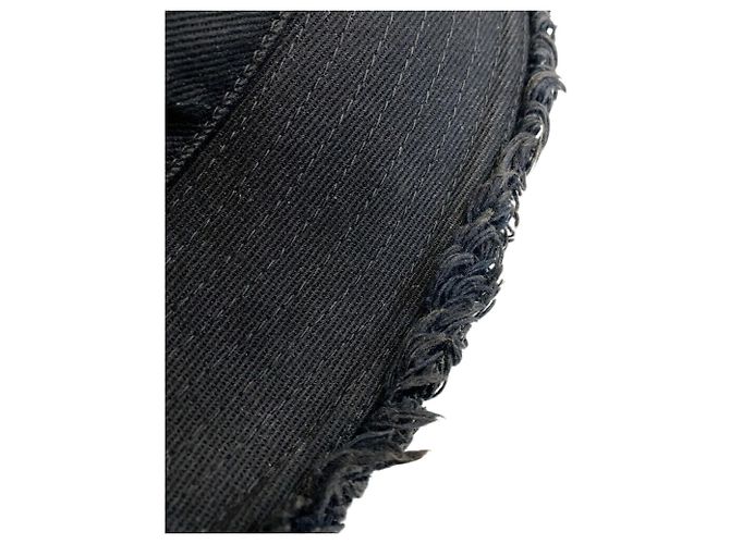 Chapeau seau noir Prada - vue 5