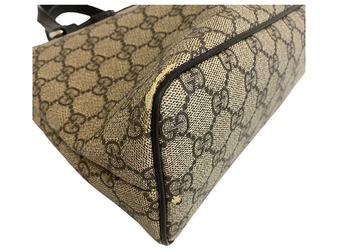 Borsa a Spalla GG Supreme Beige GUCCI 429019 - vista 3