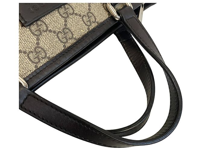 Borsa a Spalla GG Supreme Beige GUCCI 429019 - vista 5