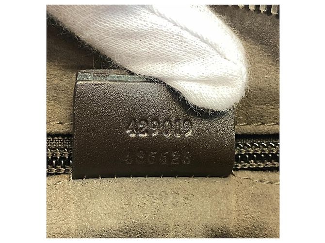 Borsa a Spalla GG Supreme Beige GUCCI 429019 - vista 7