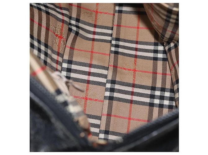 Burberry Vintage Leather Nero - vista 5