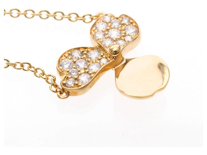 Tiffany & Co Collana in diamante Tiffany Paper Flower D'oro - vista 7