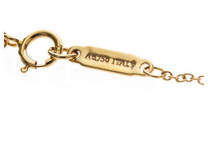 Tiffany & Co Collana in diamante Tiffany Paper Flower D'oro - vista 9