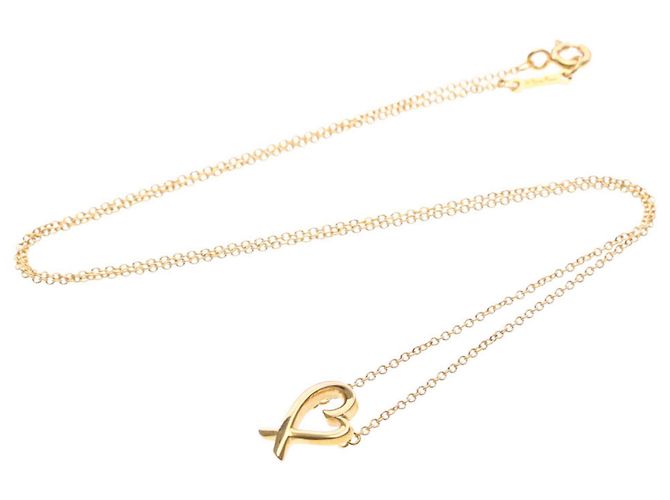 Tiffany & Co Collana Pendente Cuore Amante Tiffany in Oro Rosa - vista 13