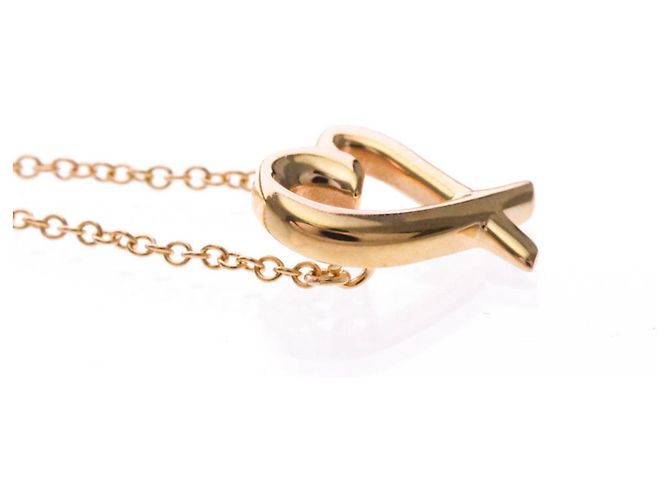 Tiffany & Co Collana Pendente Cuore Amante Tiffany in Oro Rosa - vista 5