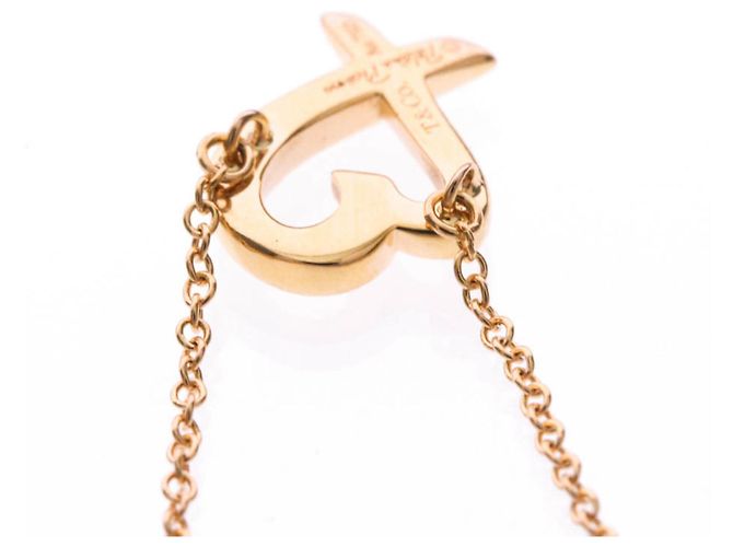 Tiffany & Co Collana Pendente Cuore Amante Tiffany in Oro Rosa - vista 8