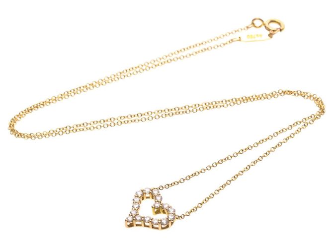 Tiffany & Co Collana Sentimental Heart Tiffany in Oro Rosa D'oro - vista 13