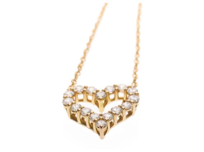 Tiffany & Co Collana Sentimental Heart Tiffany in Oro Rosa D'oro - vista 4