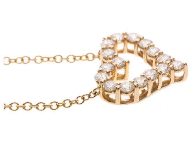 Tiffany & Co Collana Sentimental Heart Tiffany in Oro Rosa D'oro - vista 5