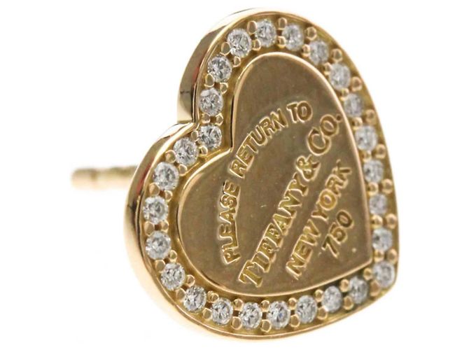 Tiffany & Co Orecchini in diamante Return To Tiffany di Tiffany D'oro - vista 2